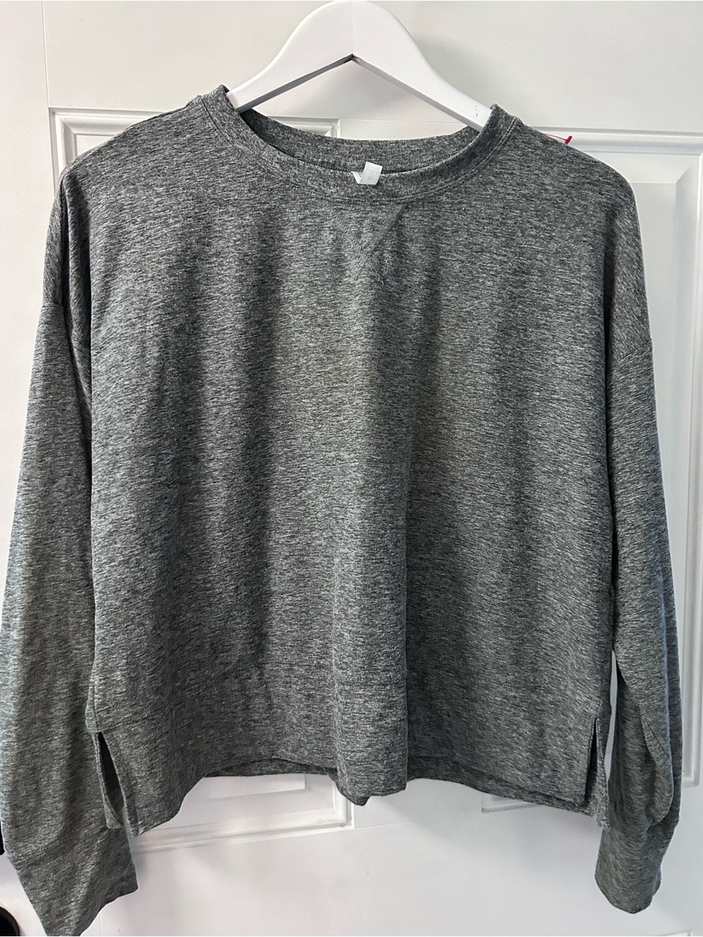 Fabletics Heather Gray Crewneck Sweatshirt